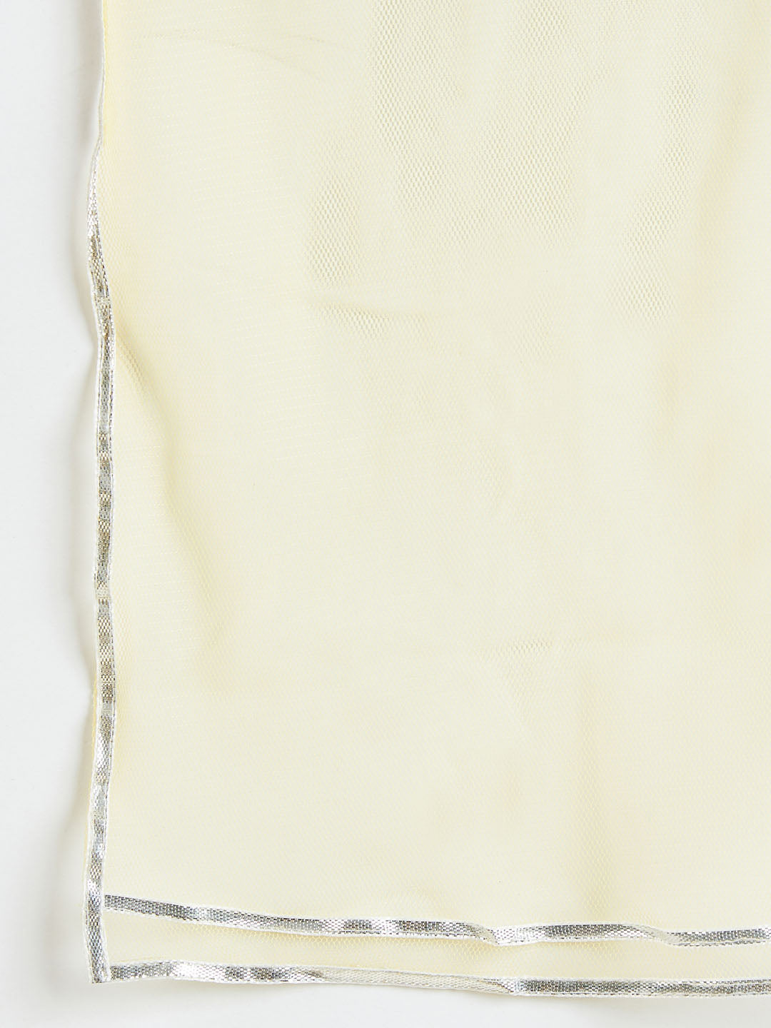 VASTRAMAY Girls Yellow Ikkat Print Sarara Set - qivii