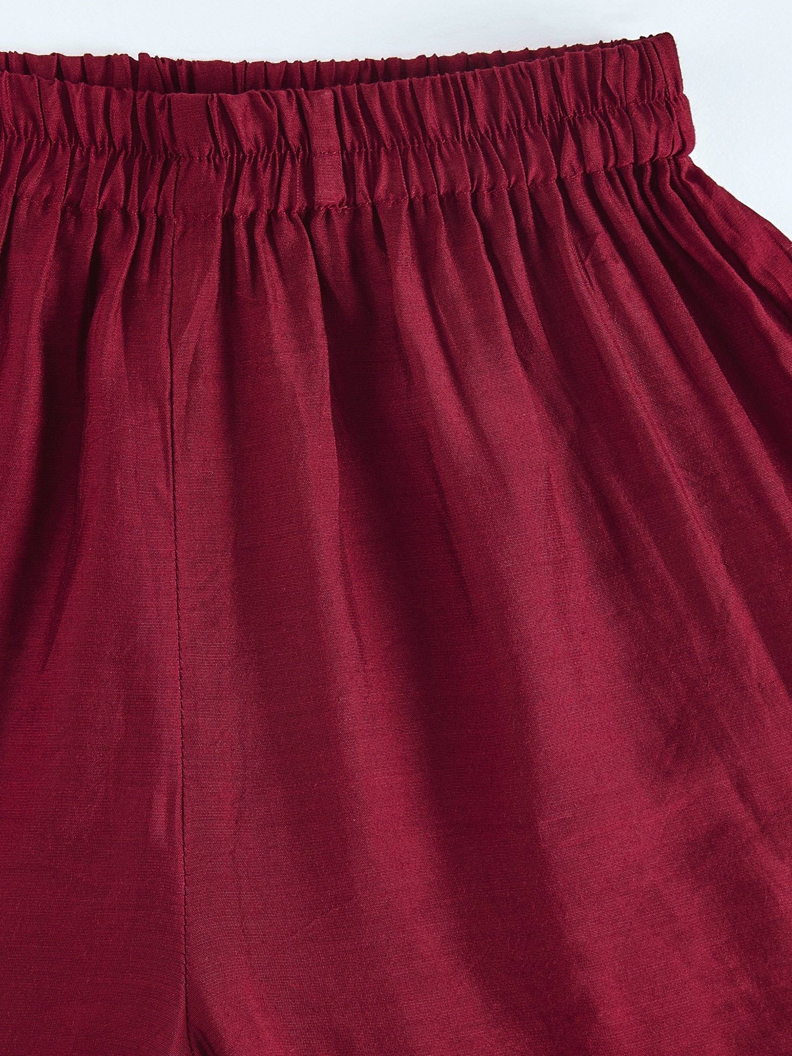 VASTRAMAY Girls' Grey Printed Tunic With Palazzo Set - qivii