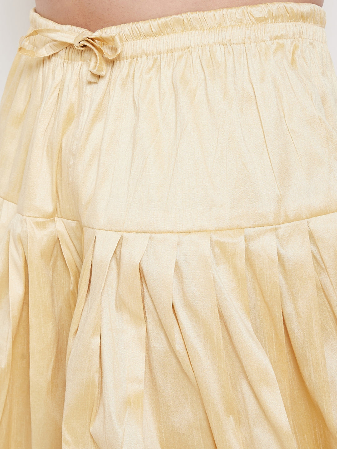 Men's Gold Dhoti Pants