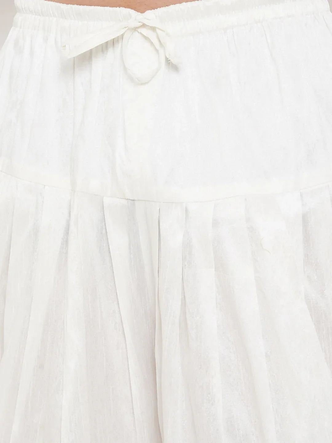 Men's White Dhoti Pants