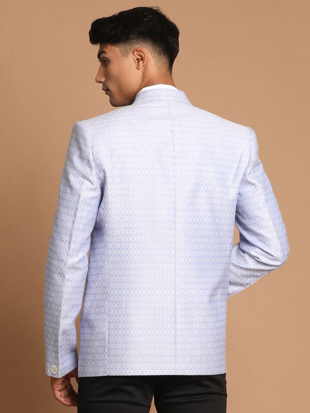 Men's Lavender Woven Blazer