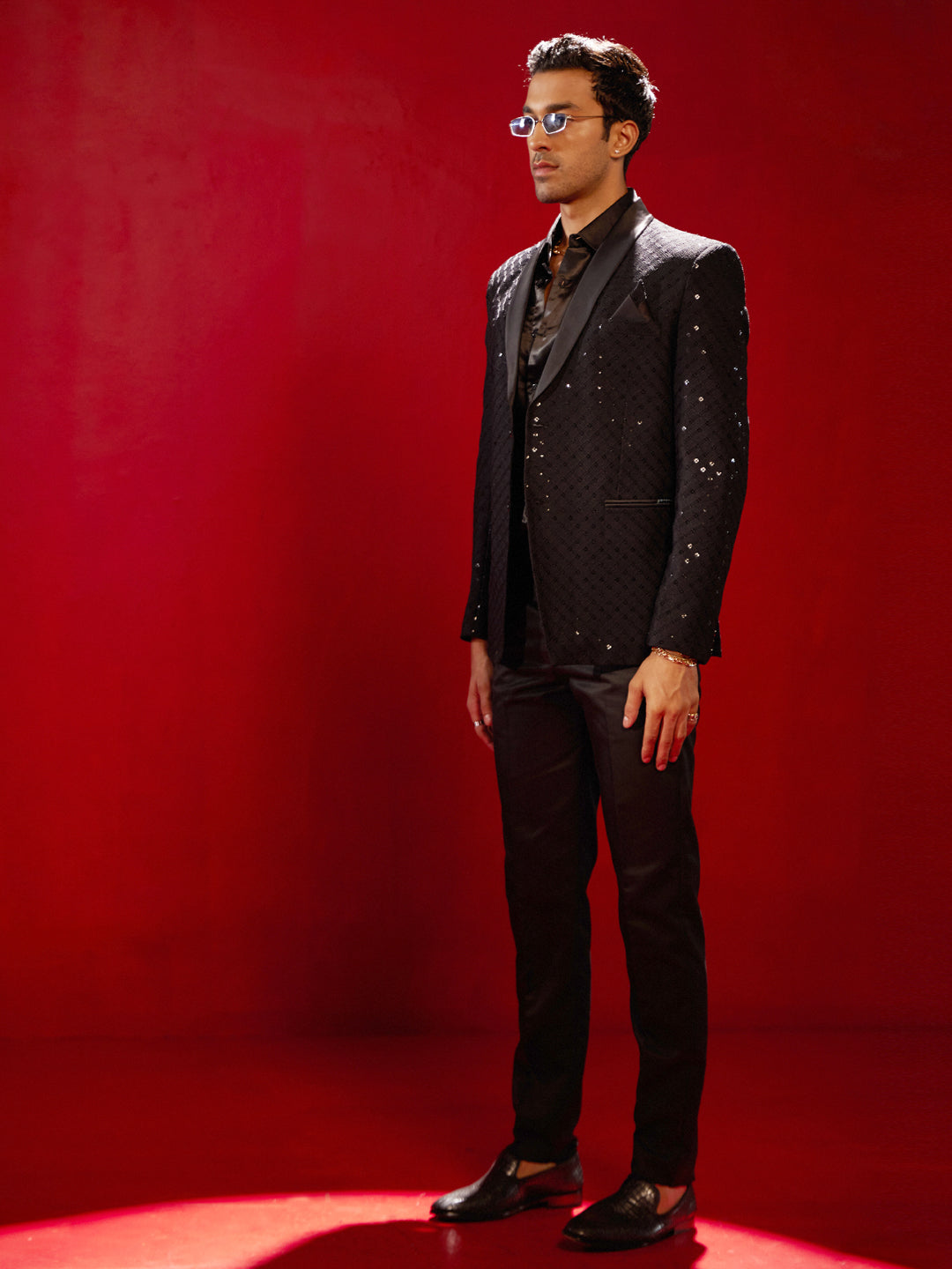 Men's Black Schiflli Blazer