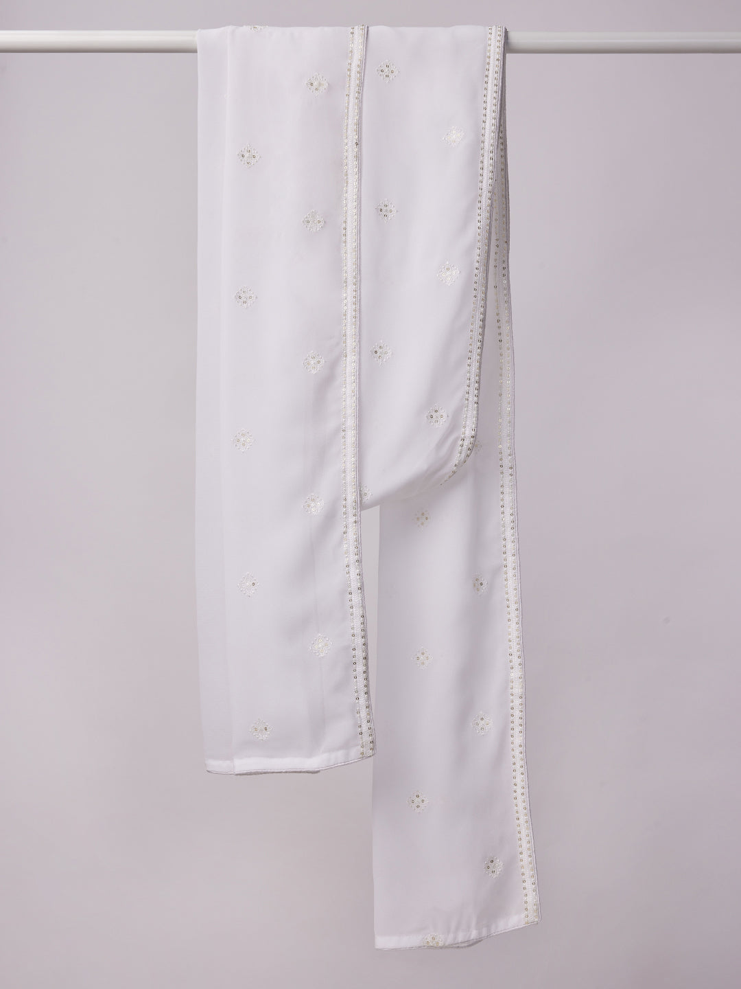 Men's White - Dupatta