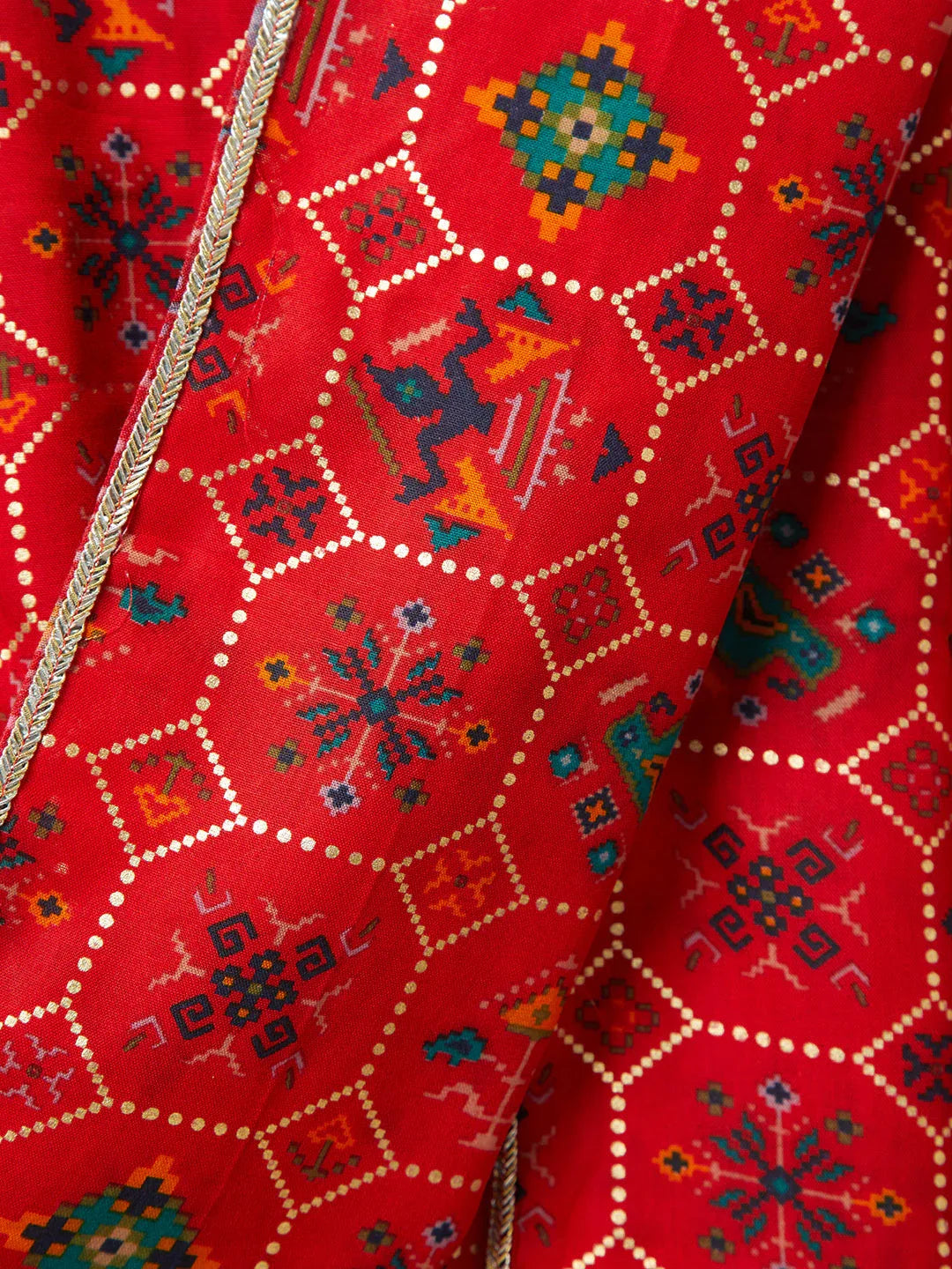 Men's Red - Dupatta
