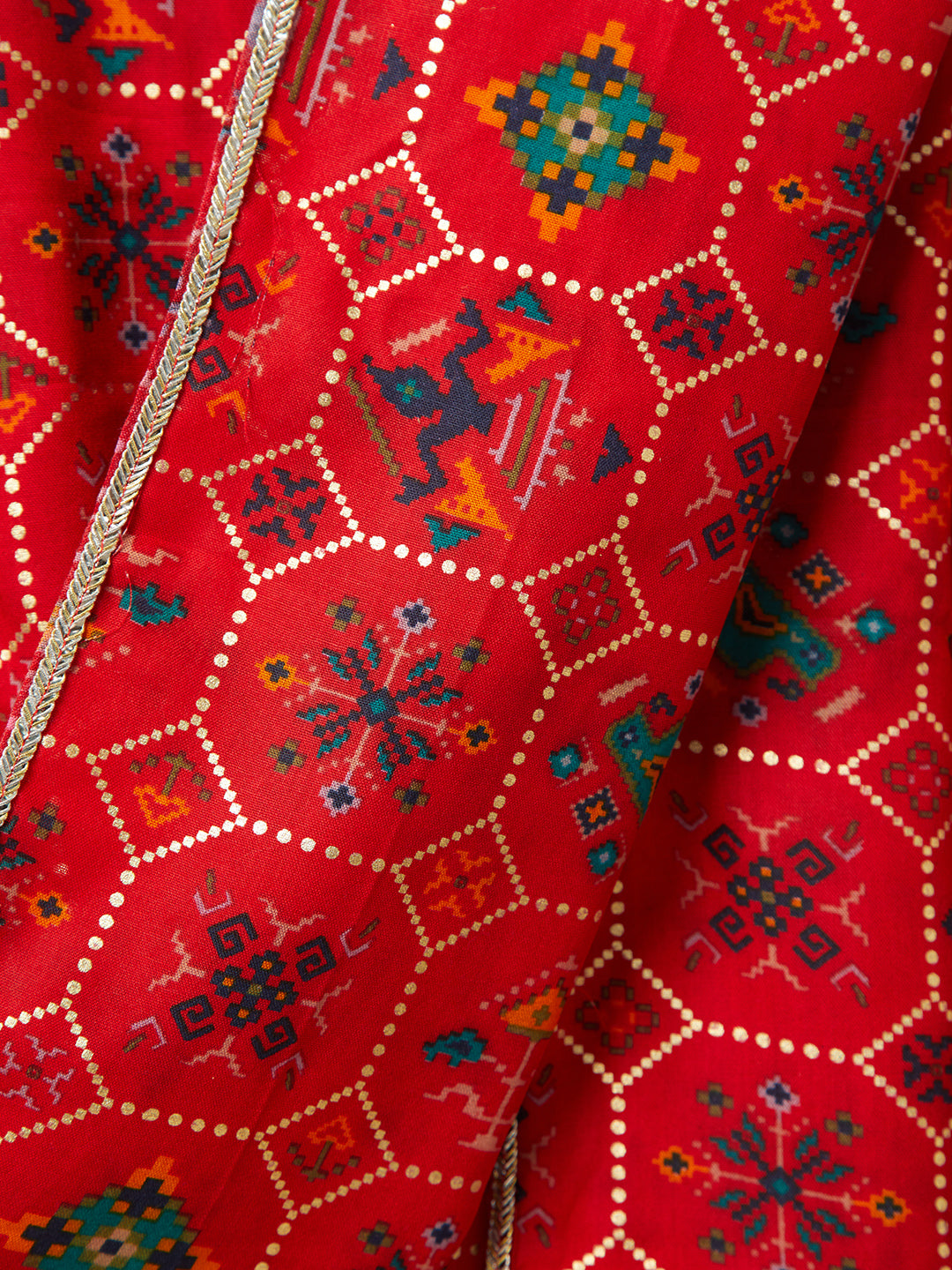 Men's Red - Dupatta