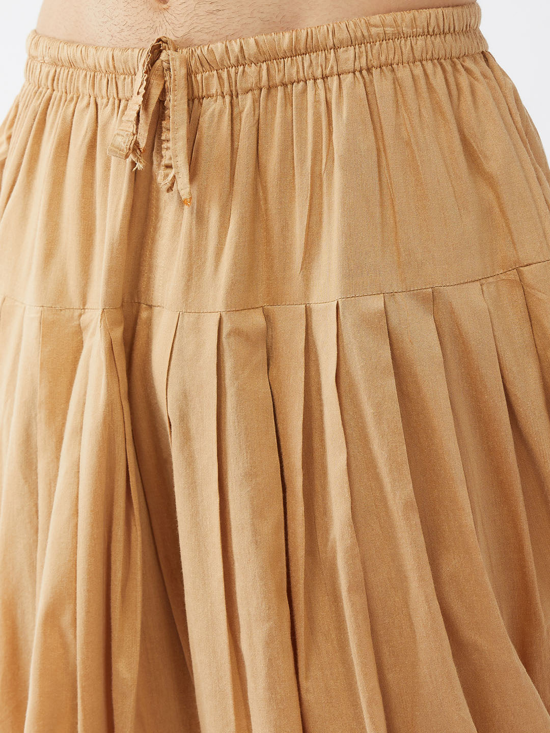 Men's White Silk Blend Sherwani Set