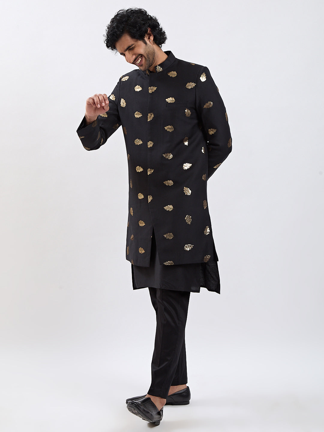 Men's Viscose Sherwani Set