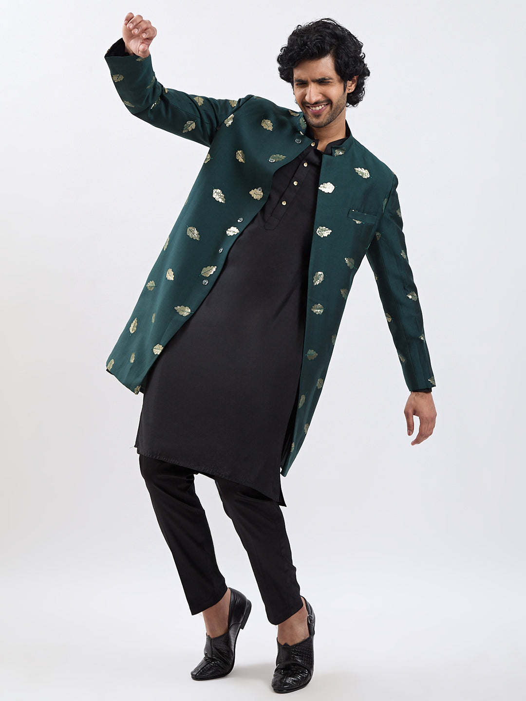 Men's Viscose Sherwani Set