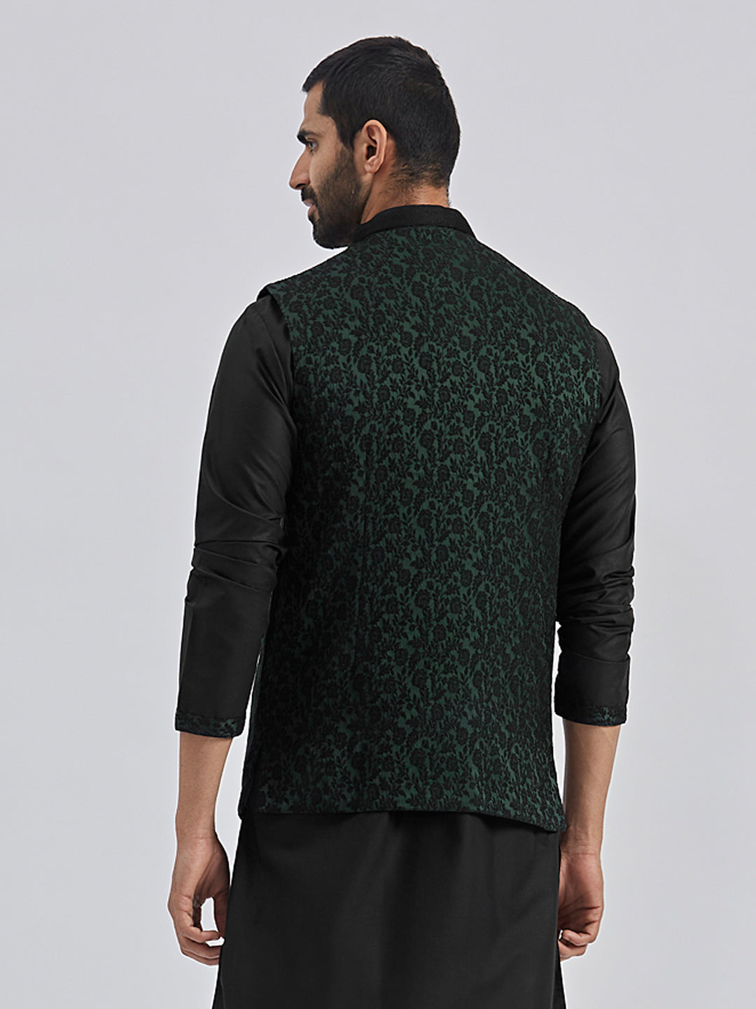 Men's Green - Nehru Jacket