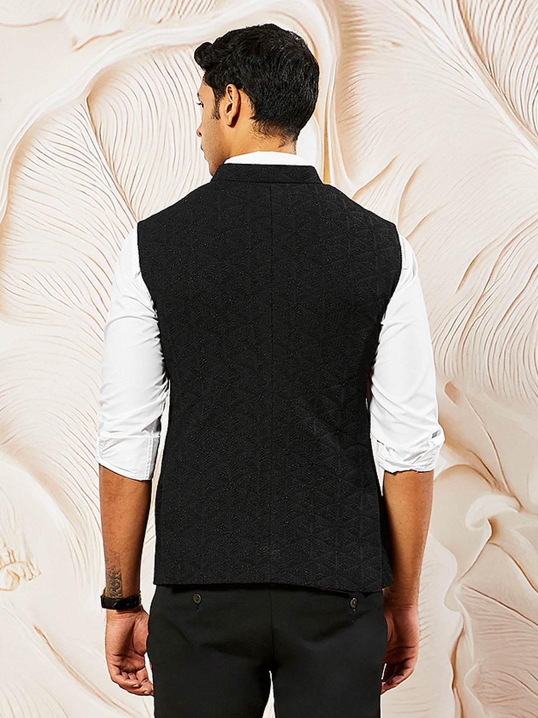 Men's Black - Nehru Jacket