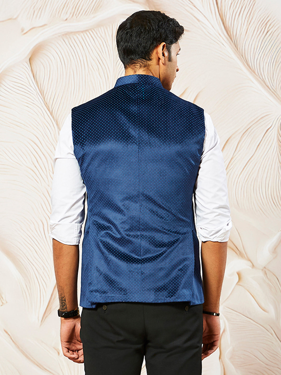 Men's Navy Blue - Nehru Jacket