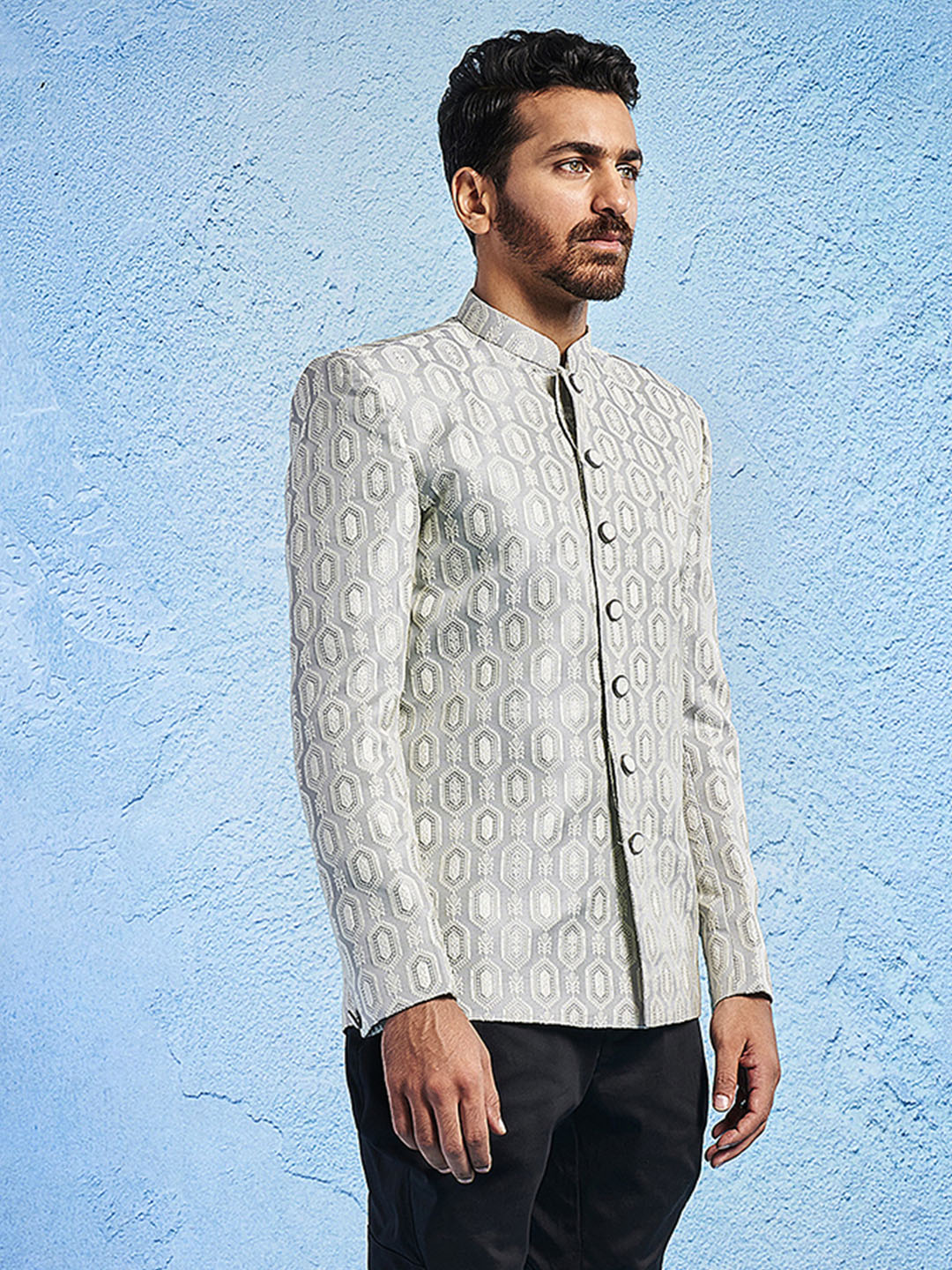 Men's Grey - Jodhpuri