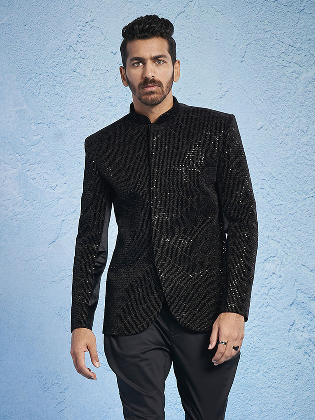 Men's Black - Jodhpuri