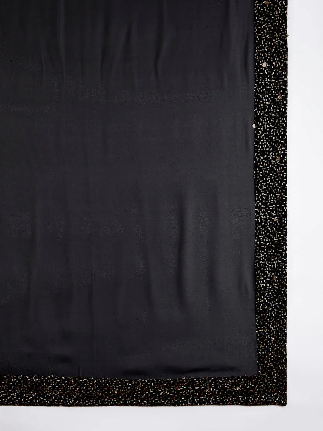 Men's Black Georgette Kurta Patiala And Dupatta Set
