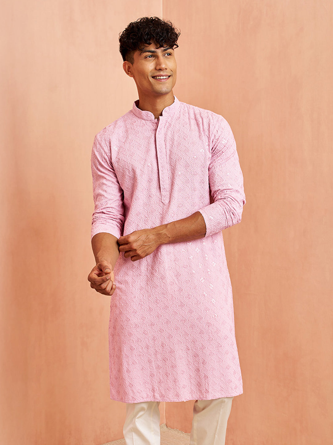 Men's Onion Rayon Kurta