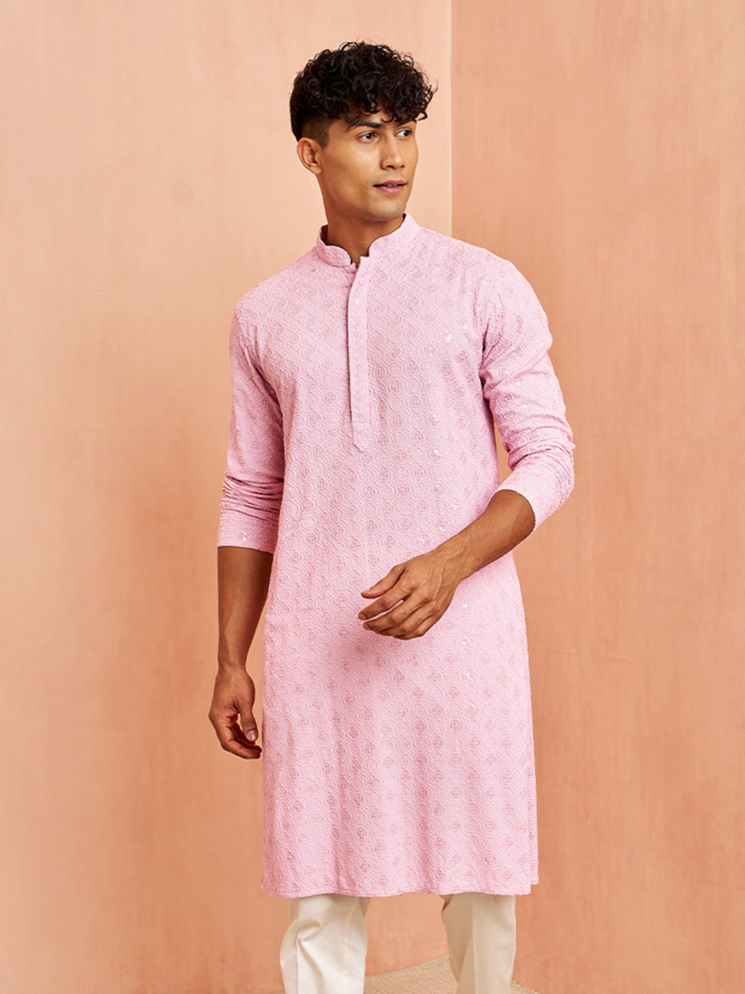 Men's Onion Rayon Kurta