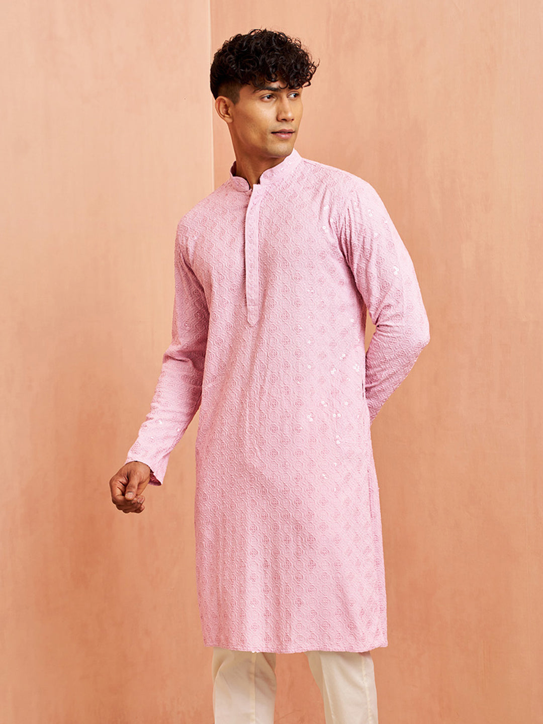 Men's Onion Rayon Kurta
