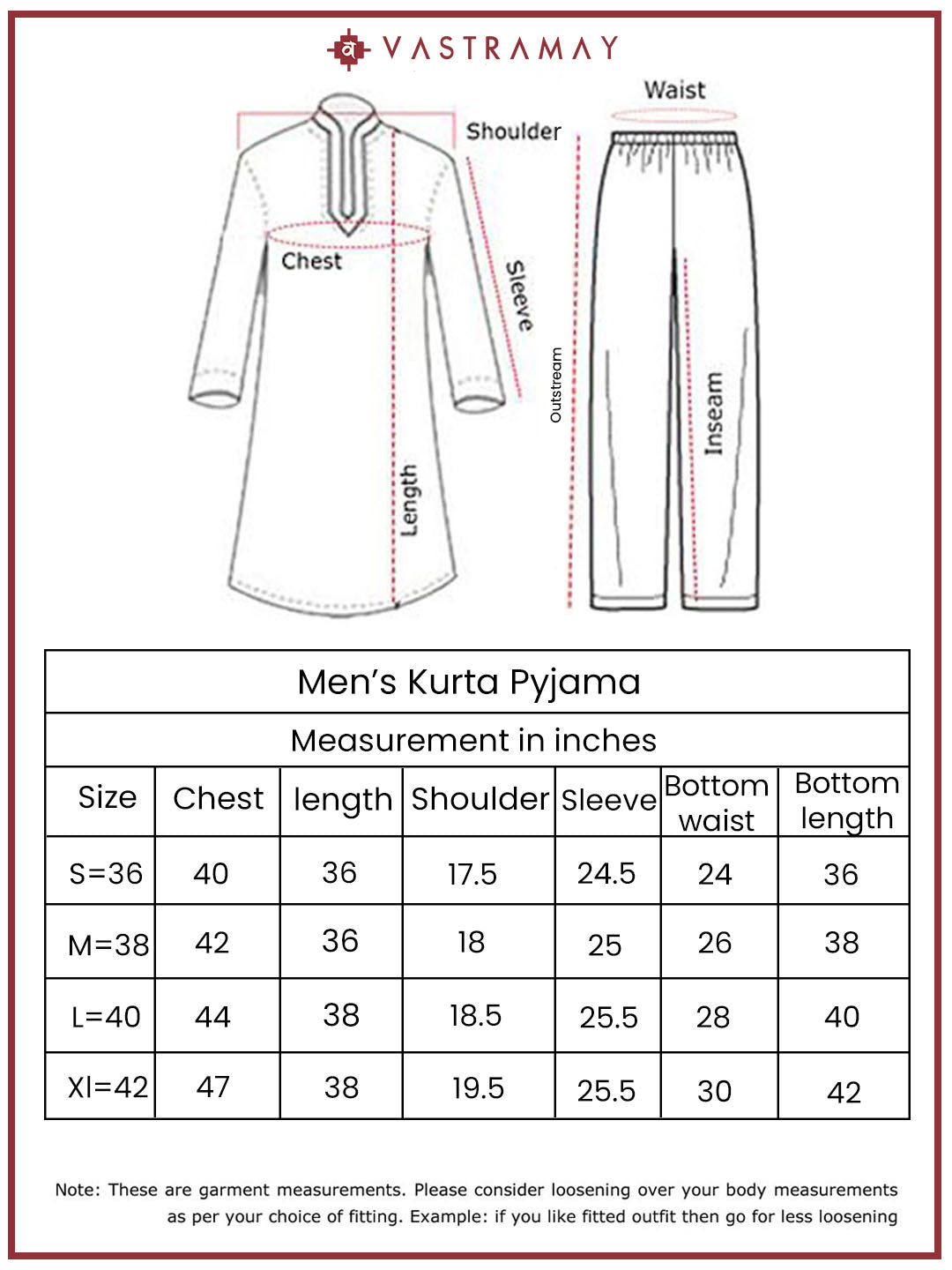 Men's Multicolour Crepe Kurta And Pyjama Set