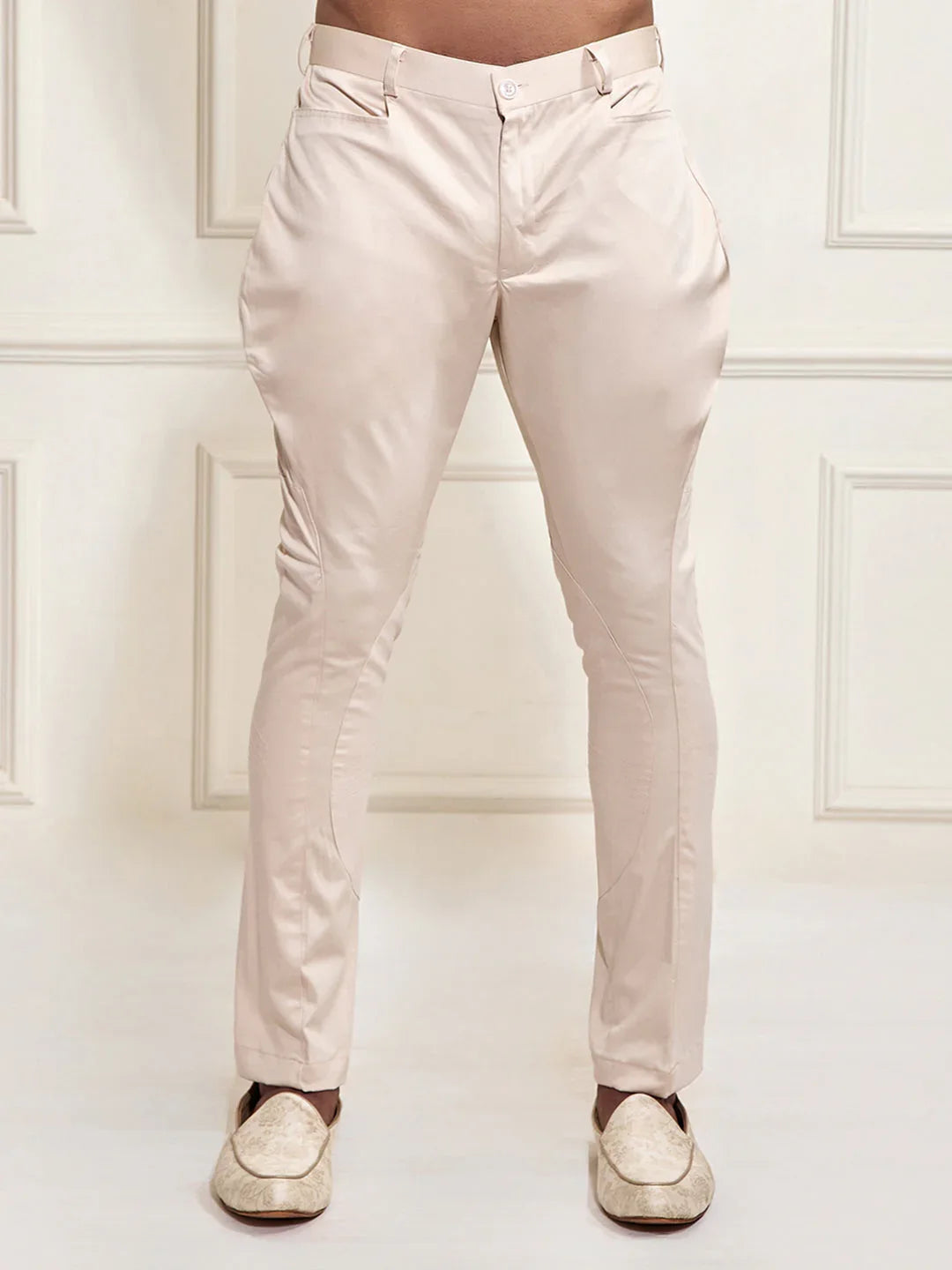 Men's Cream - Pant Style Pyjama