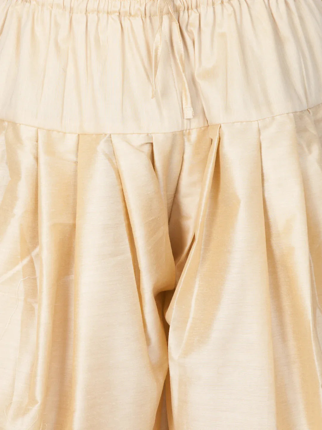 VASTRAMAY Men's Maroon Silk Blend Sherwani Set