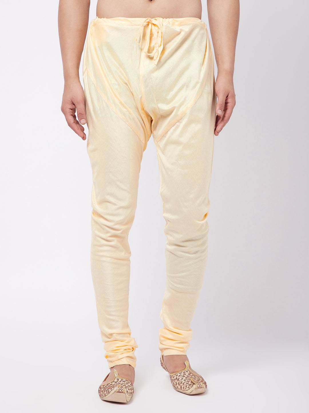 Men's Gold Viscose Pyjama