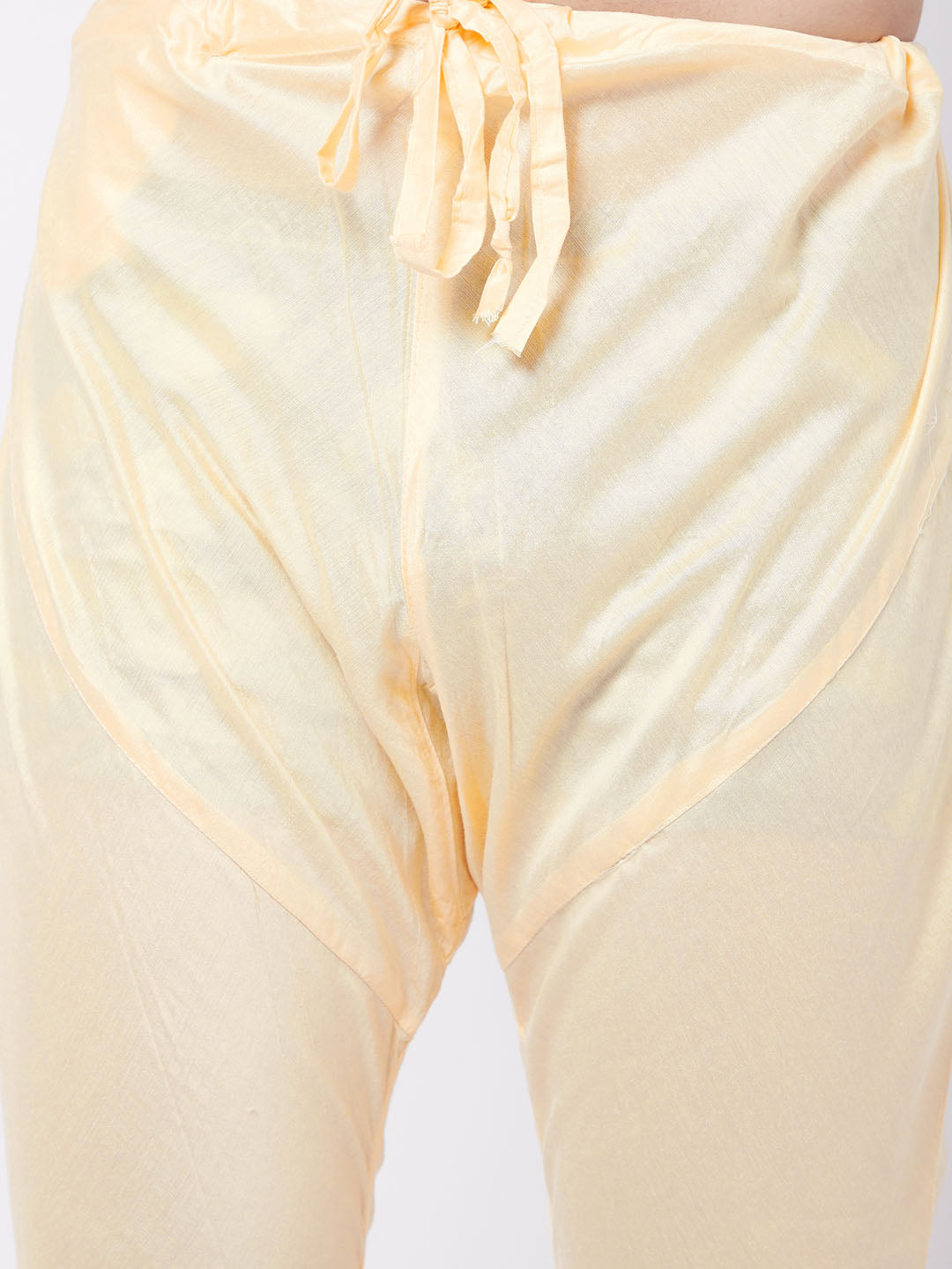 Men's Gold Viscose Pyjama