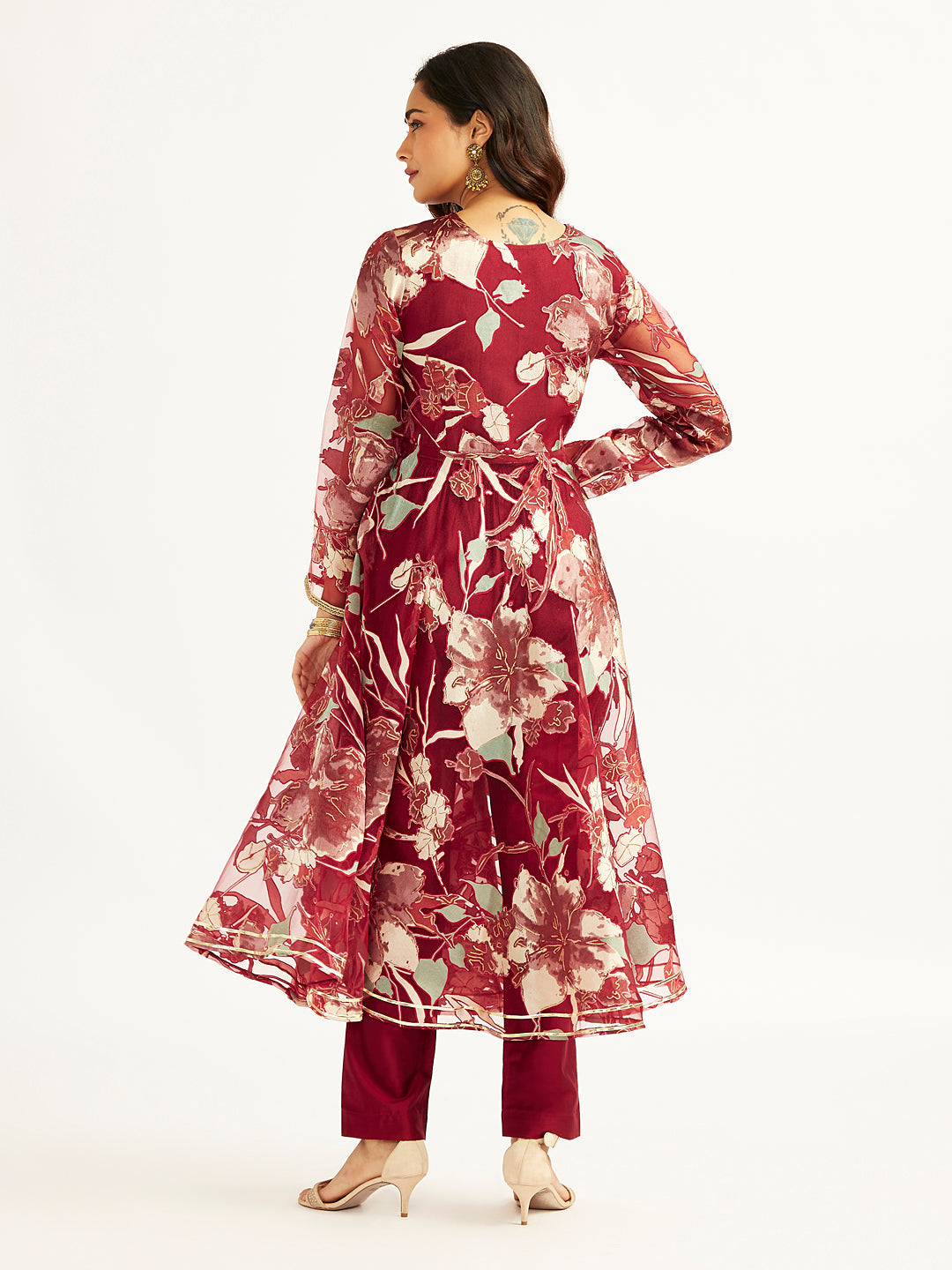 VASTRAMAY Women's Anarkali Set - qivii