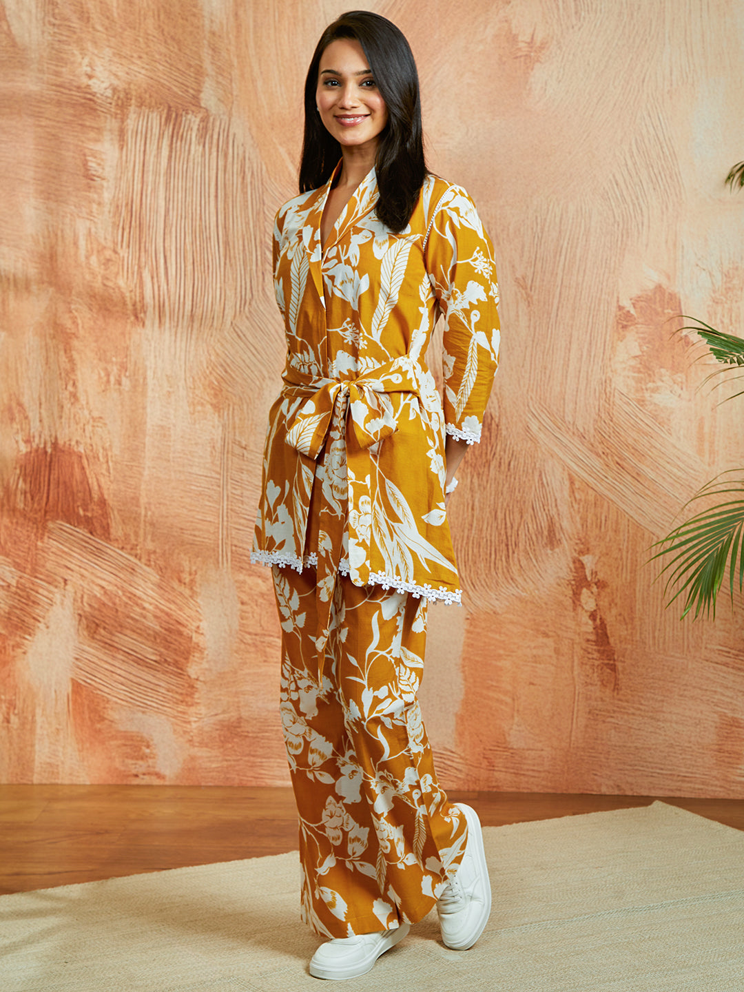 Women's Mustard Co Ords Set