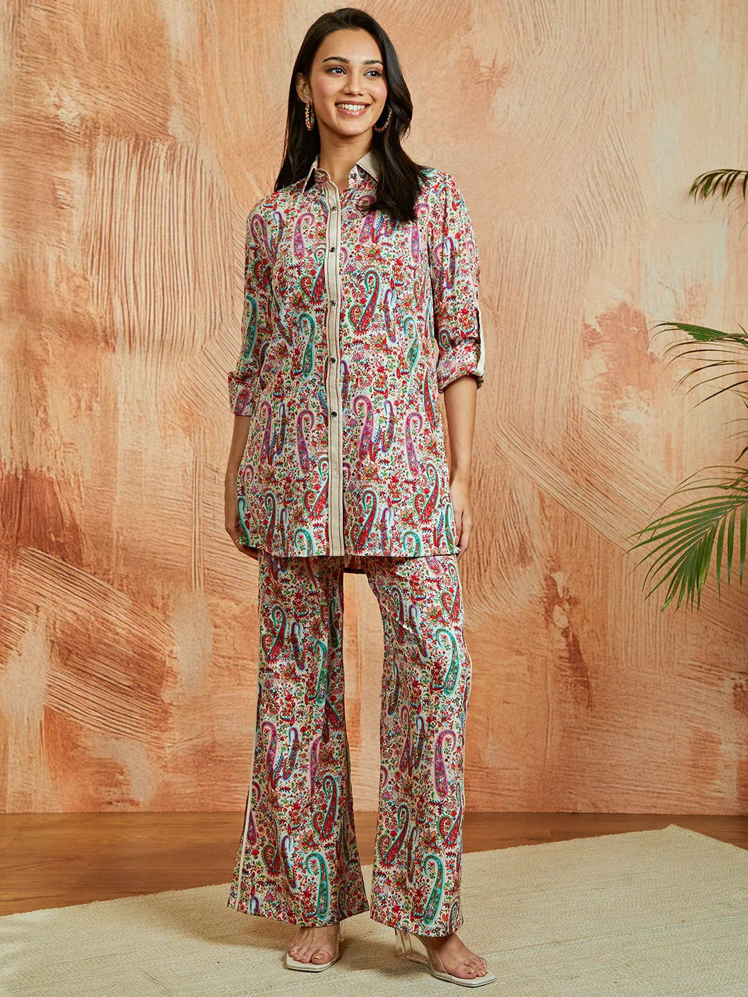 Women's Cream Co Ords Set