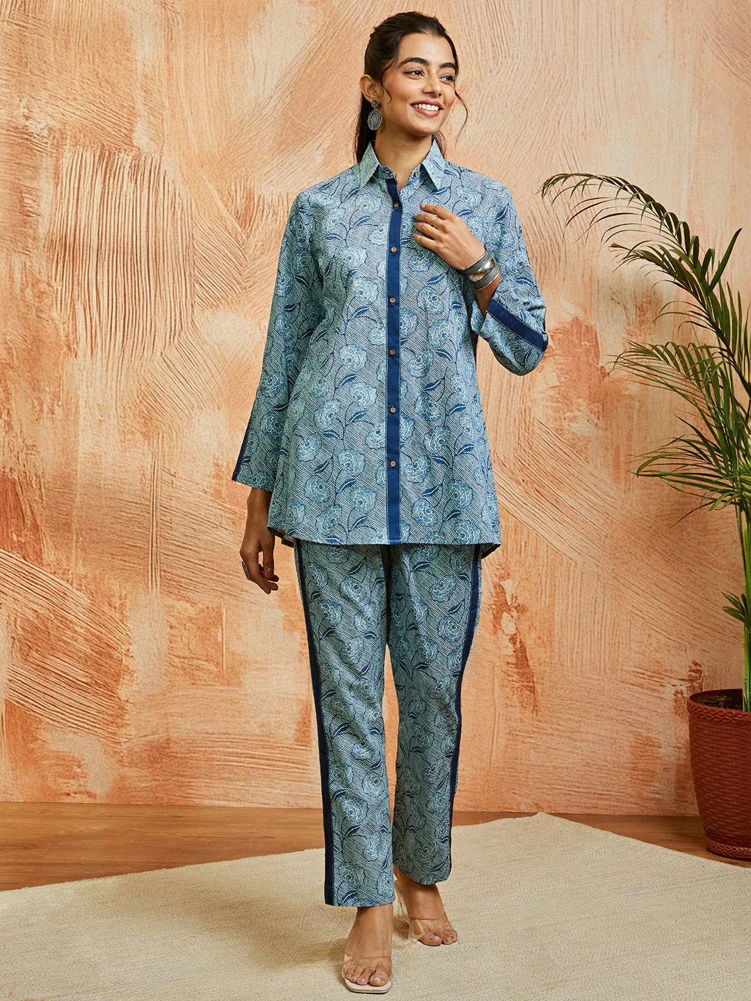 Women's Blue Co Ords Set