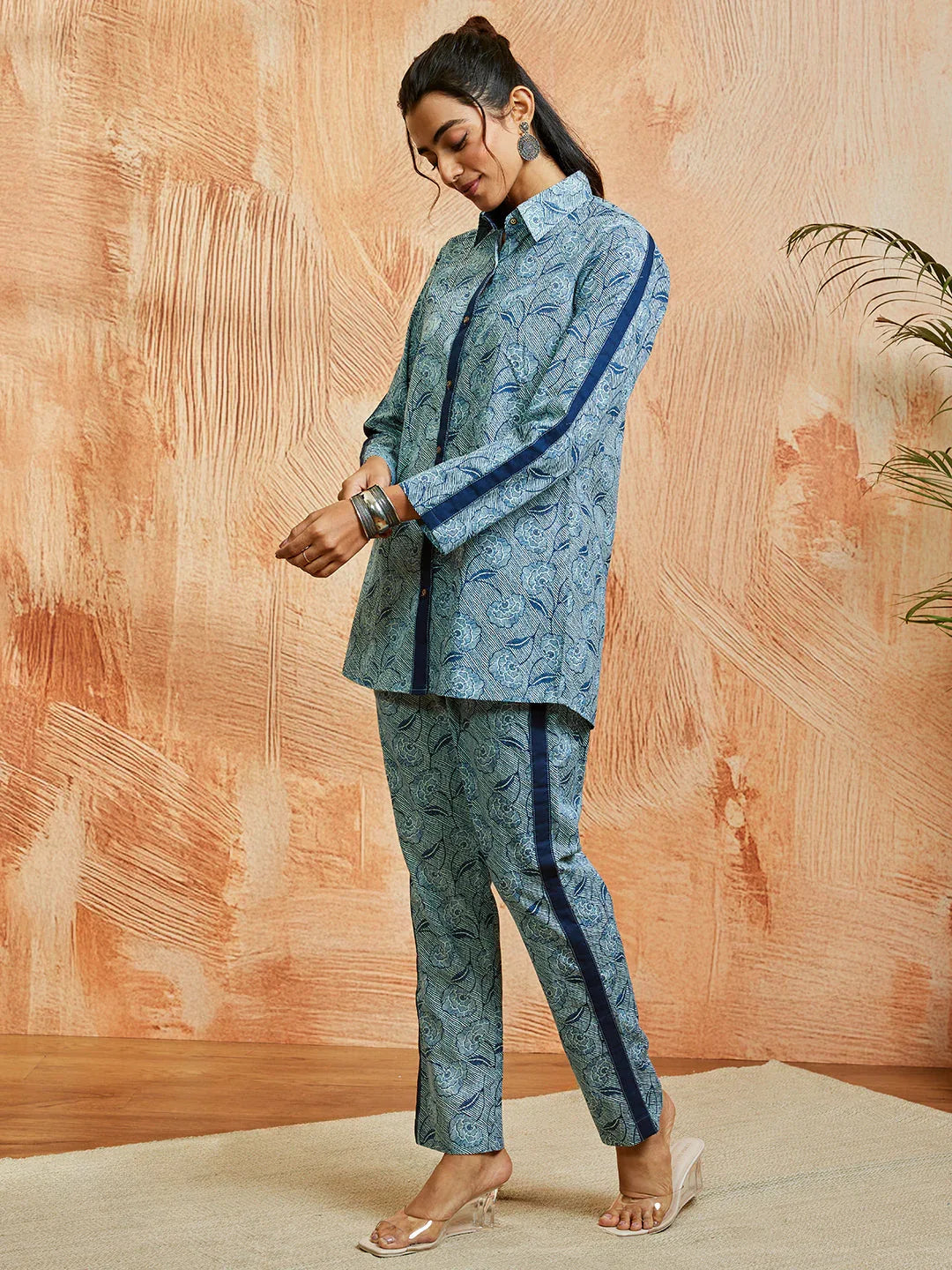 Women's Blue Co Ords Set
