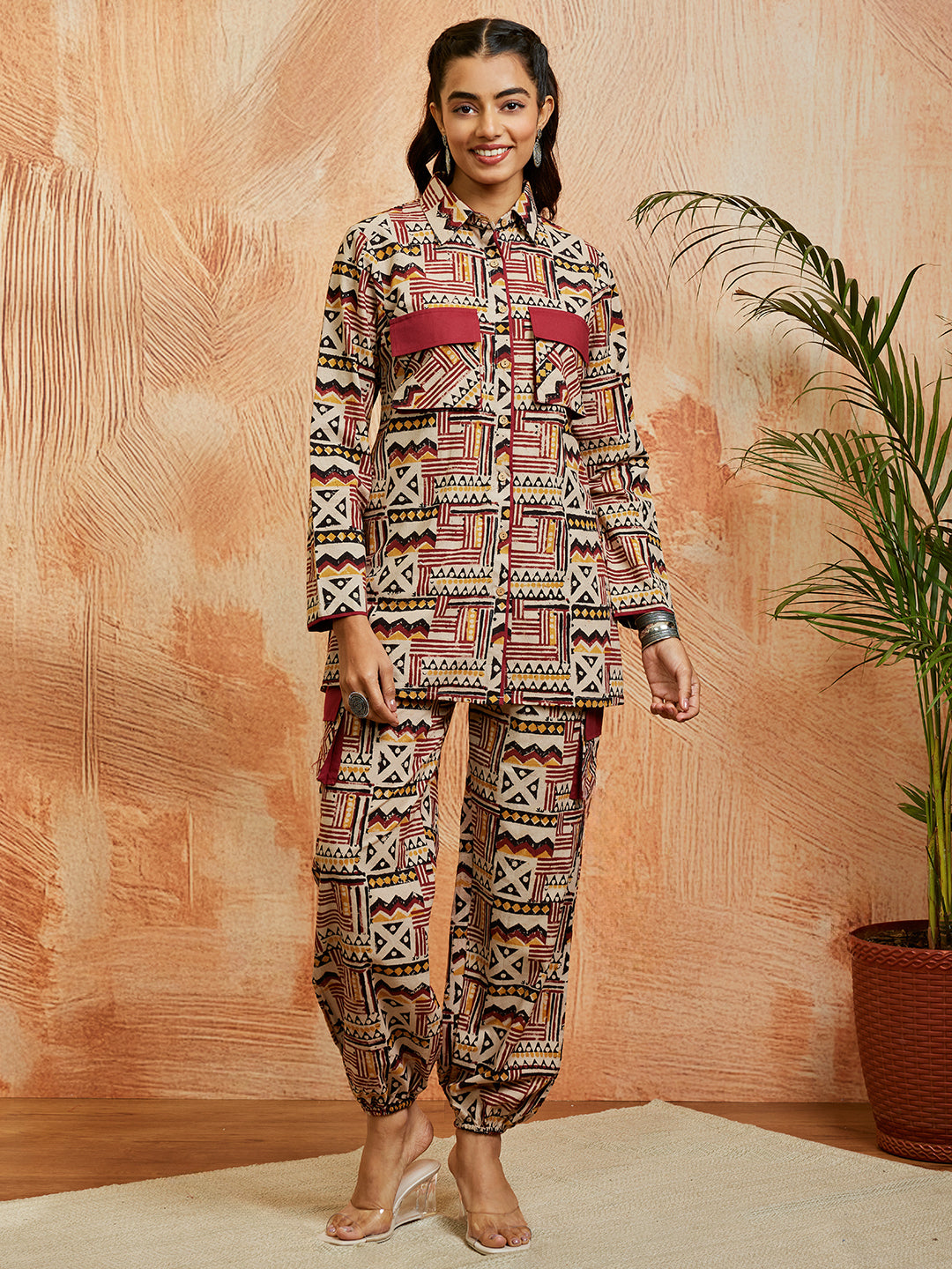 Women's Rust Co Ords Set