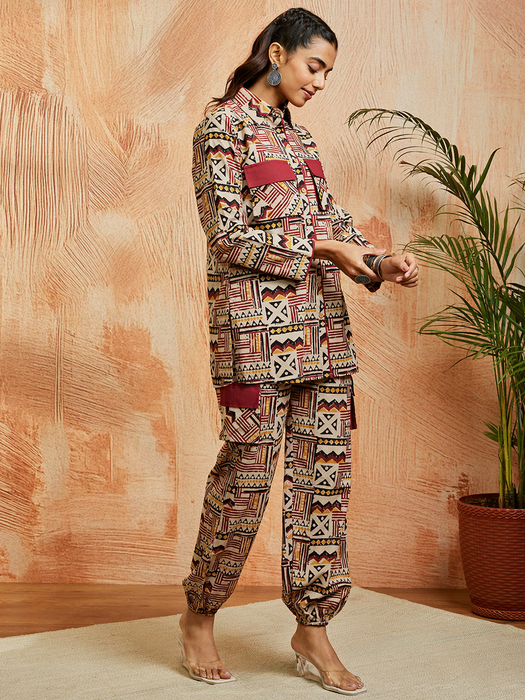 Women's Rust Co Ords Set