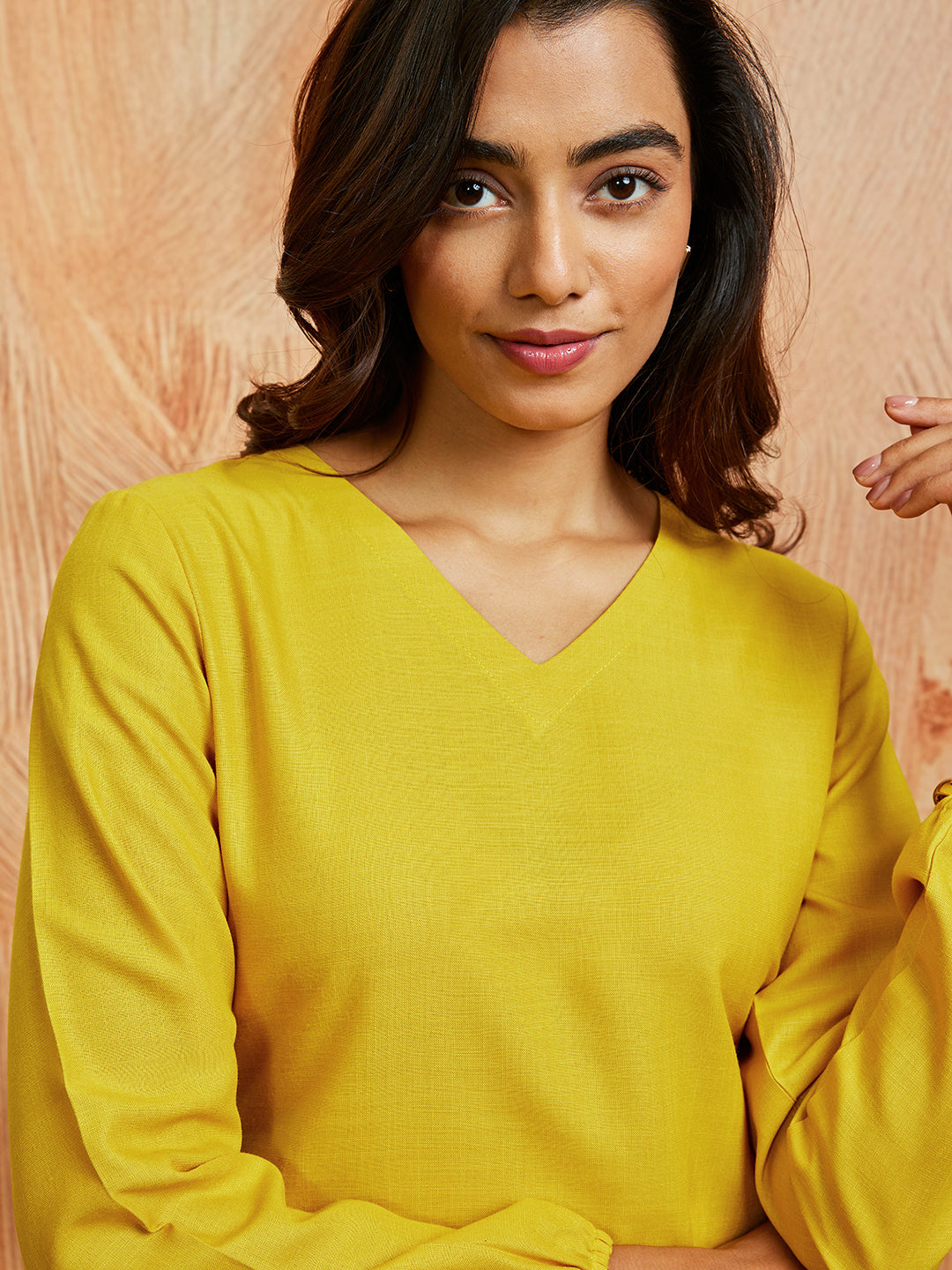 Women's Mustard Co Ords Set - qivii