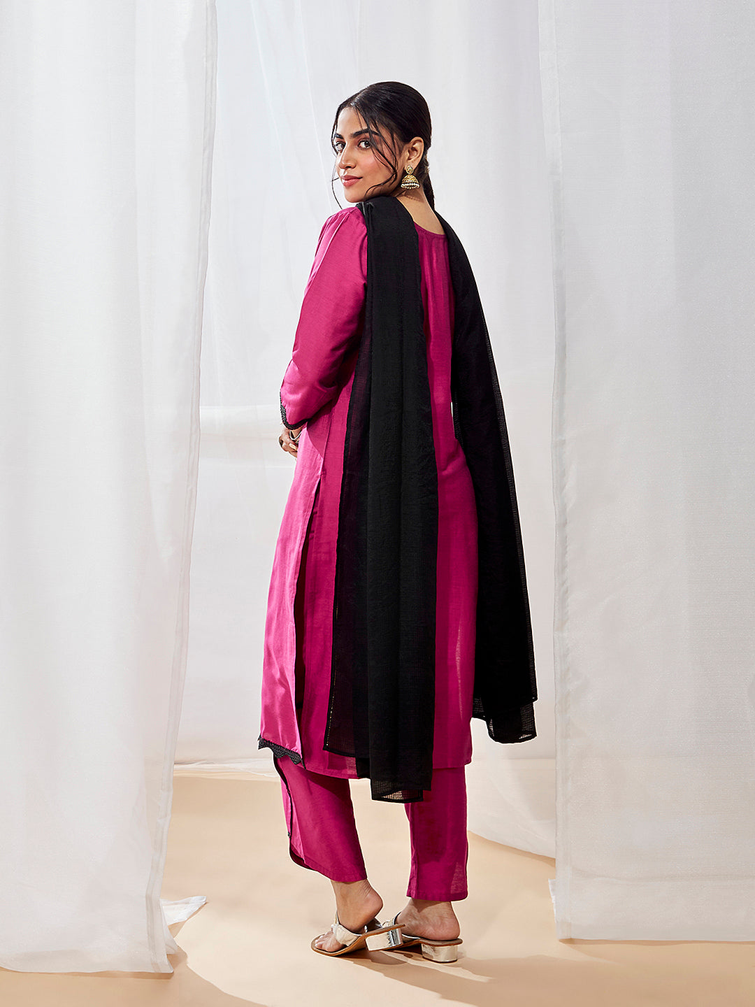 Women's Magenda Kurta Set