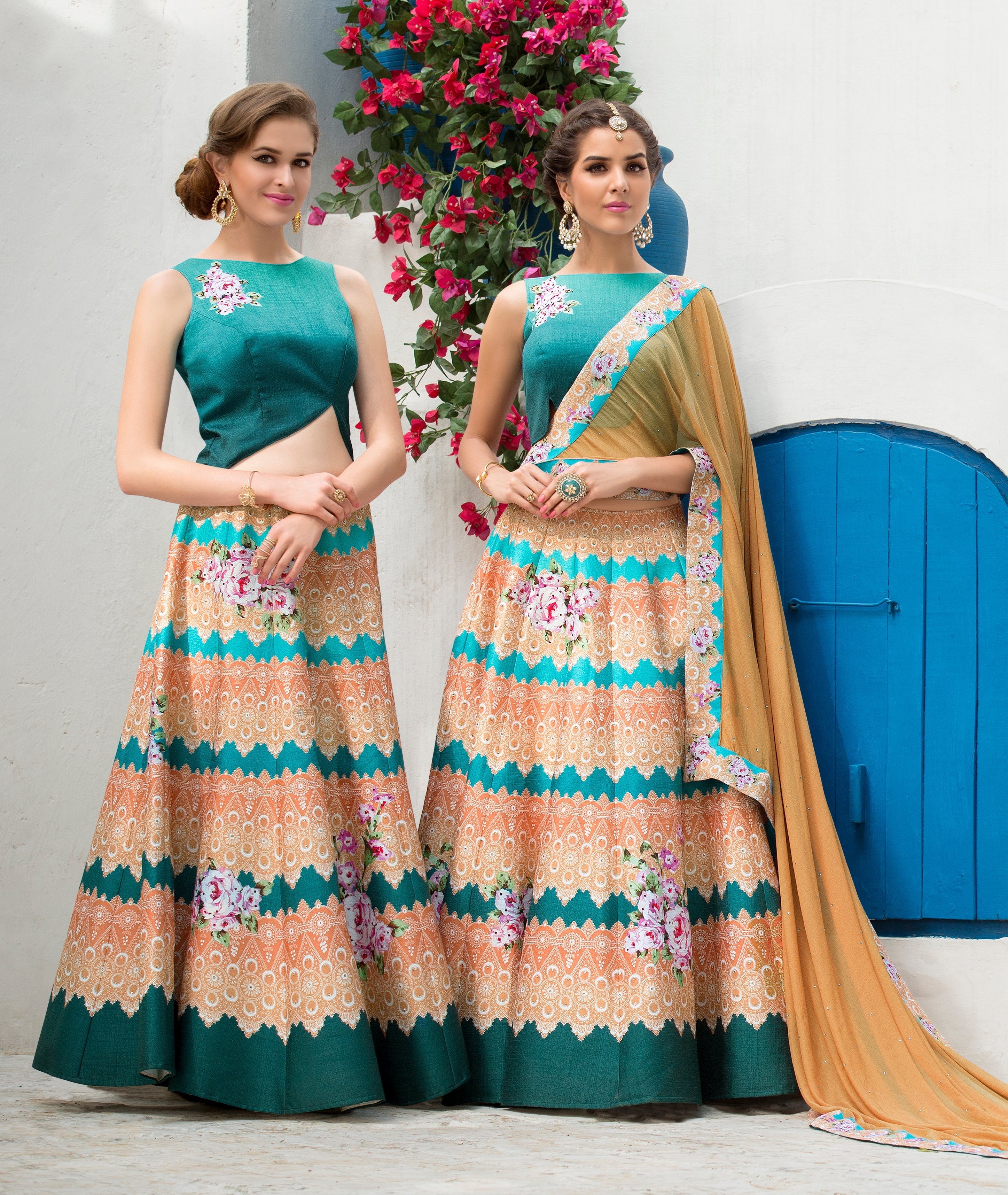 Silk Dreams: A Tussar Silk Gown with Ethereal Beauty - qivii