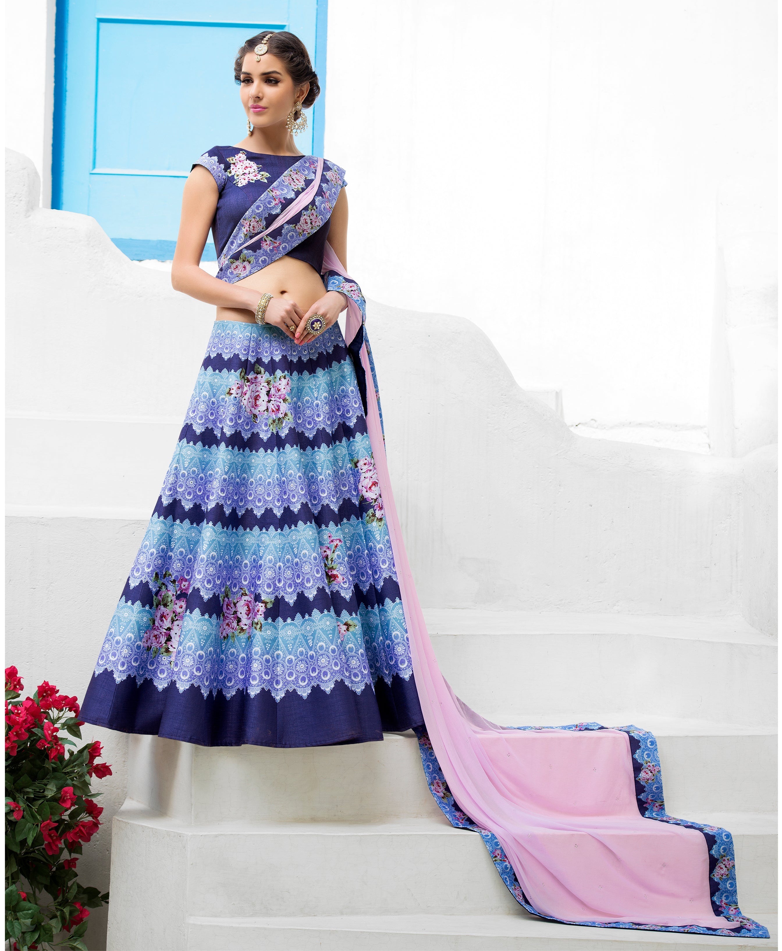 Pastel Princess Lehenga - qivii