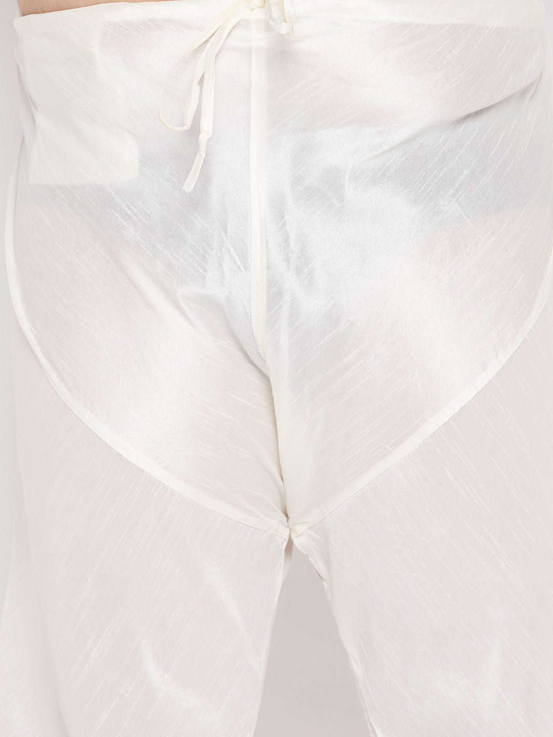 Men's Plus Size Pink Floral Printed Jacket With Cream Solid Kurta Pyjama Set