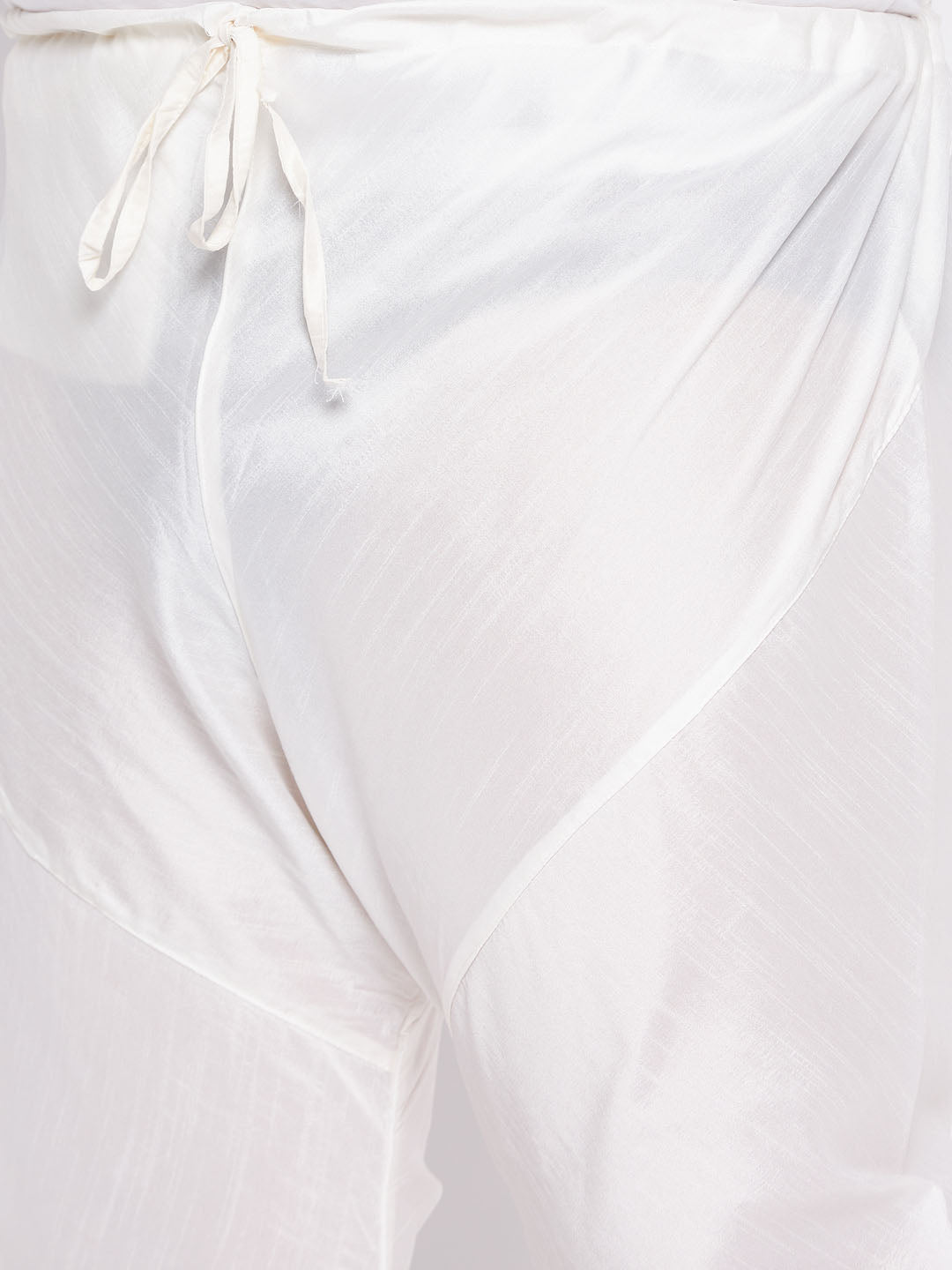 Men's Plus Size Purple Silk Blend Kurta Pyjama Set