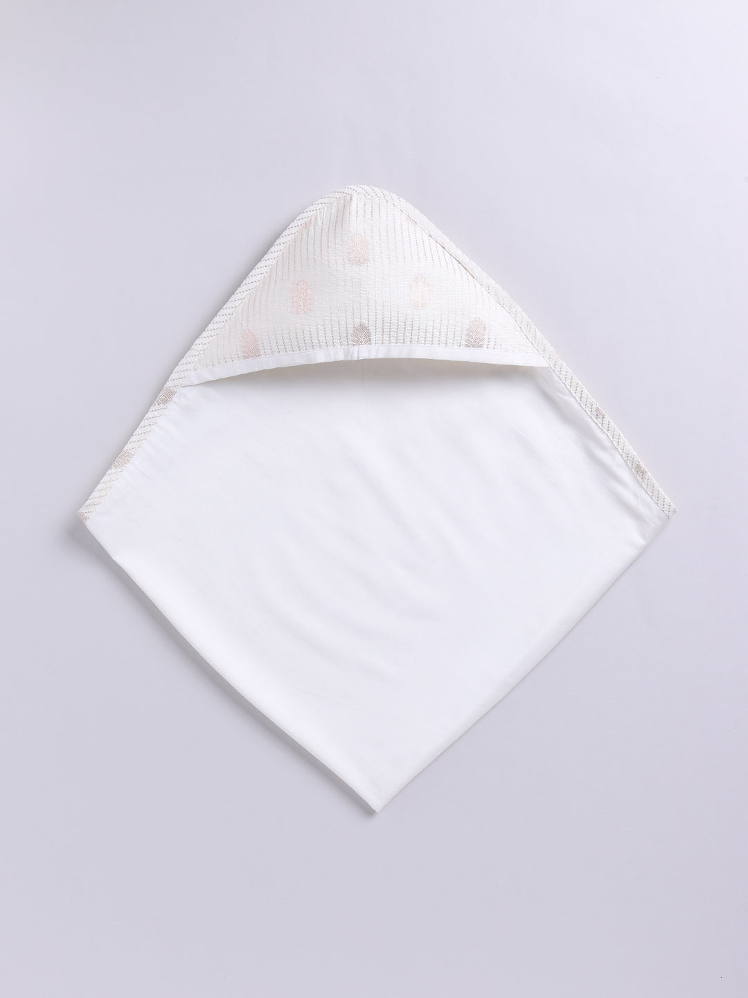 Vastramay Infant Boys Cream Silk Blend Ethnic Combo Set - qivii