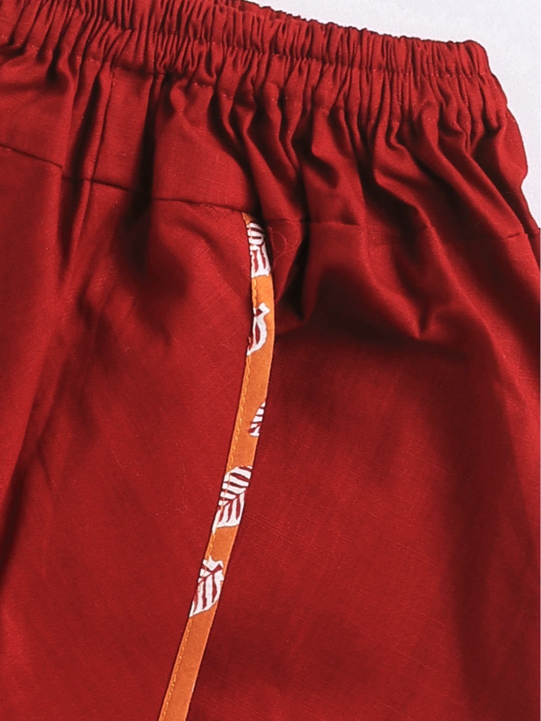 Vastramay Infant Boys Multicolor Cotton Kurta and Dhoti Set - qivii