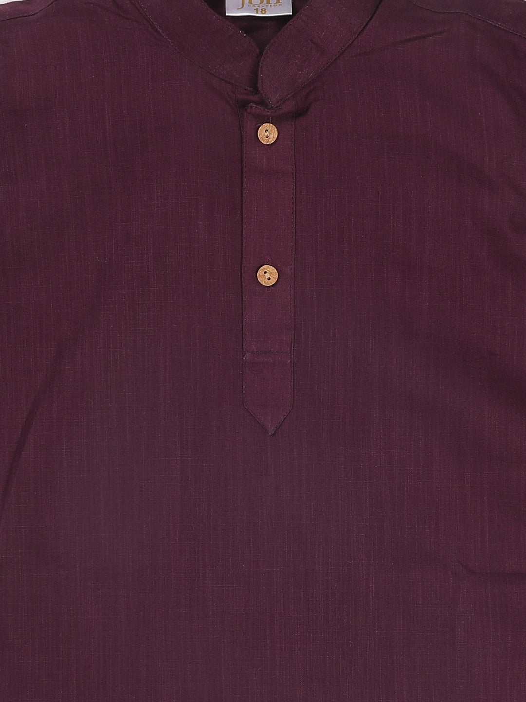 VASTRAMAY Boy's Purple Kurta - qivii