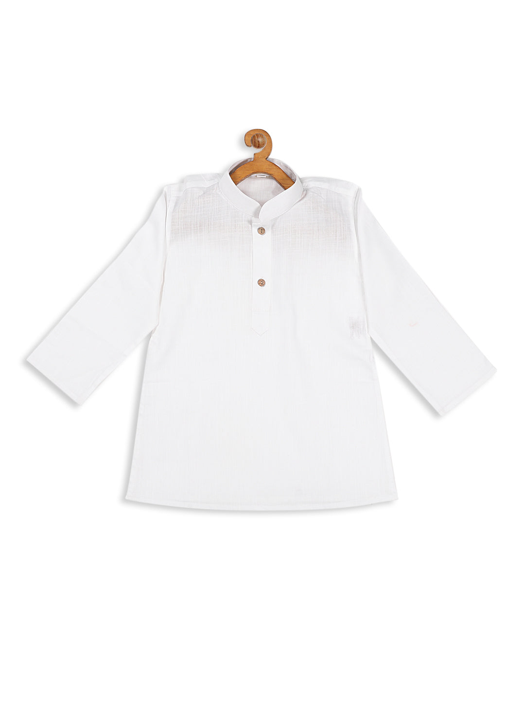 VASTRAMAY Boy's White Kurta - qivii
