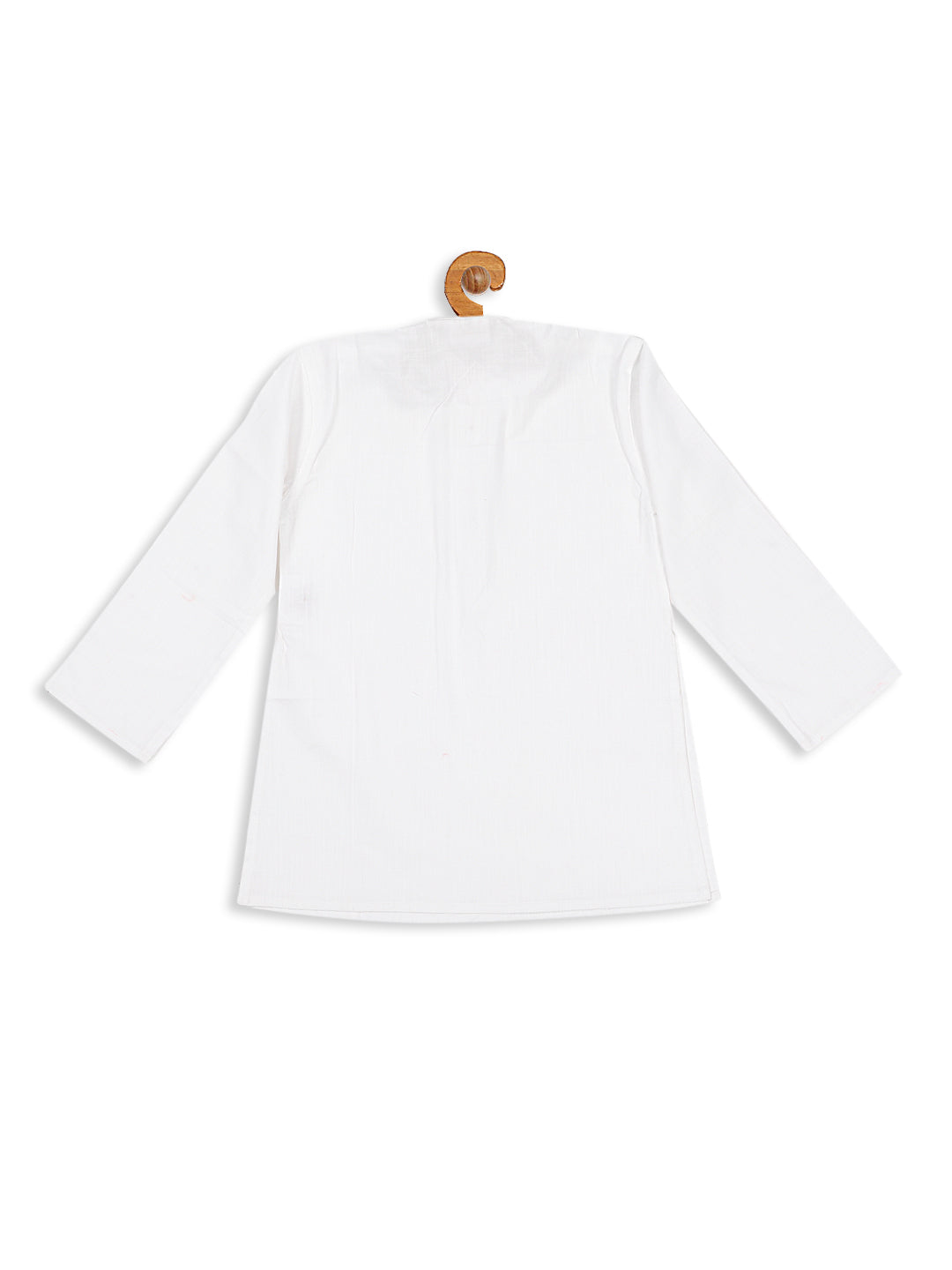 VASTRAMAY Boy's White Kurta - qivii