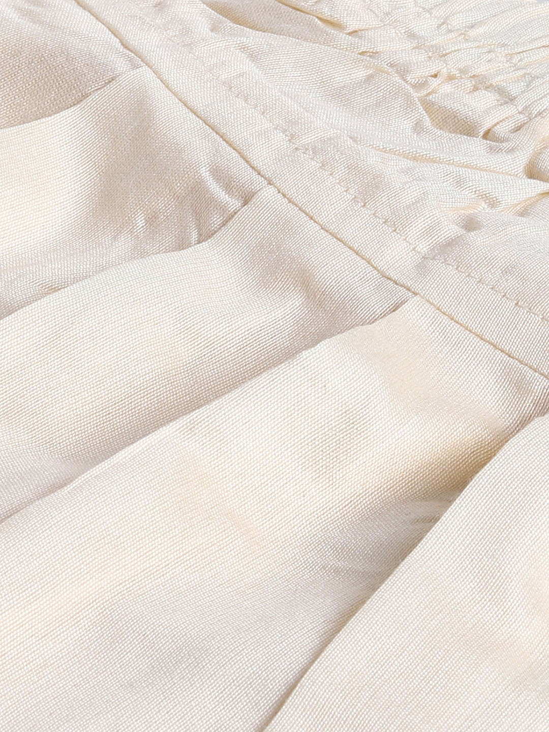 VASTRAMAY Boys' Yellow Patola Print Festive Kurta Pyjama Set - qivii