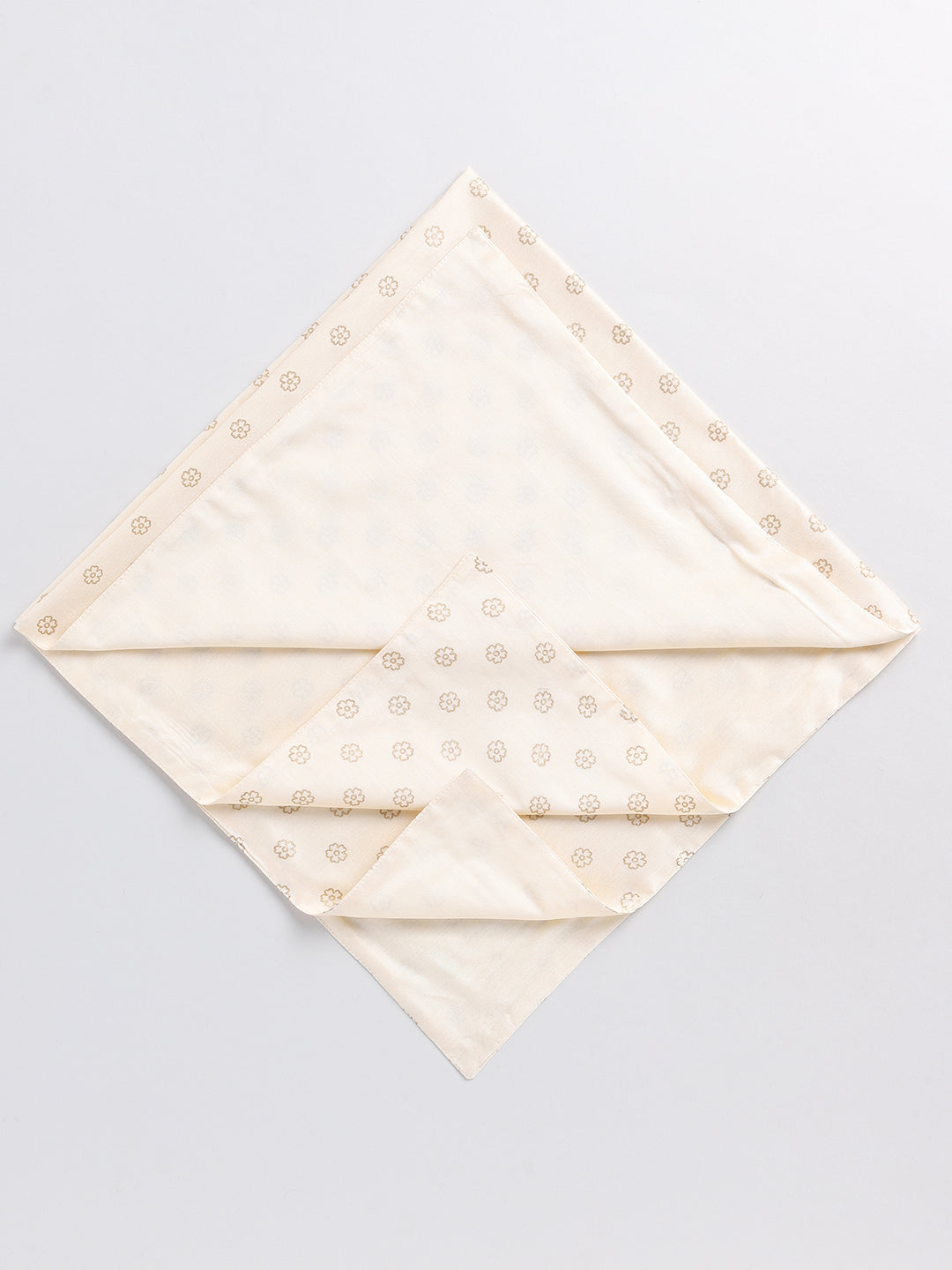 VASTRAMAY Girls' Red Chanderi Ethnic Combo Set - qivii