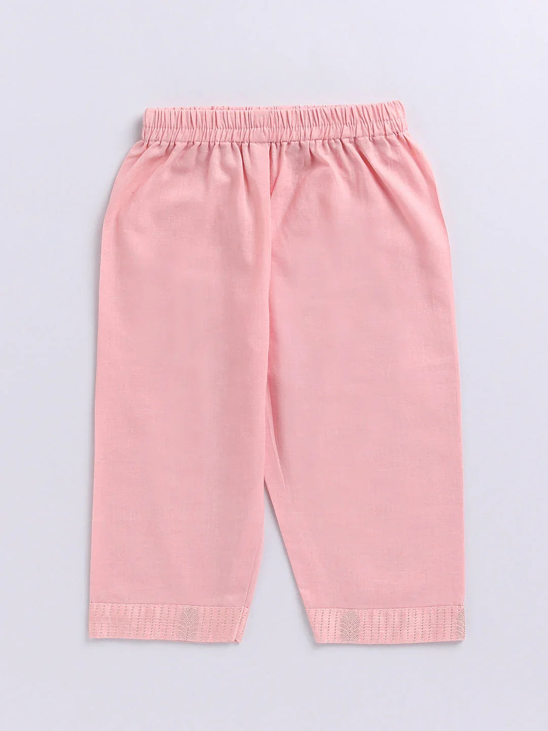Girl's' Pink Ethnic Combo Set