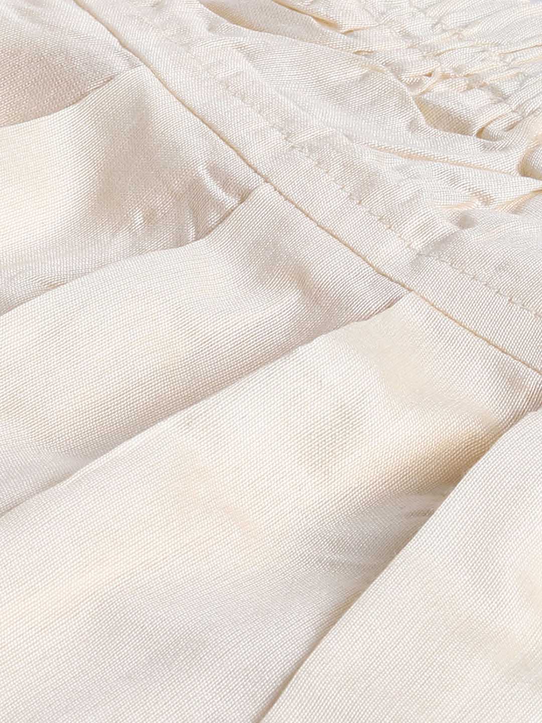 VASTRAMAY Girls yellow Bandhni Print Kurta And Patiala Set - qivii