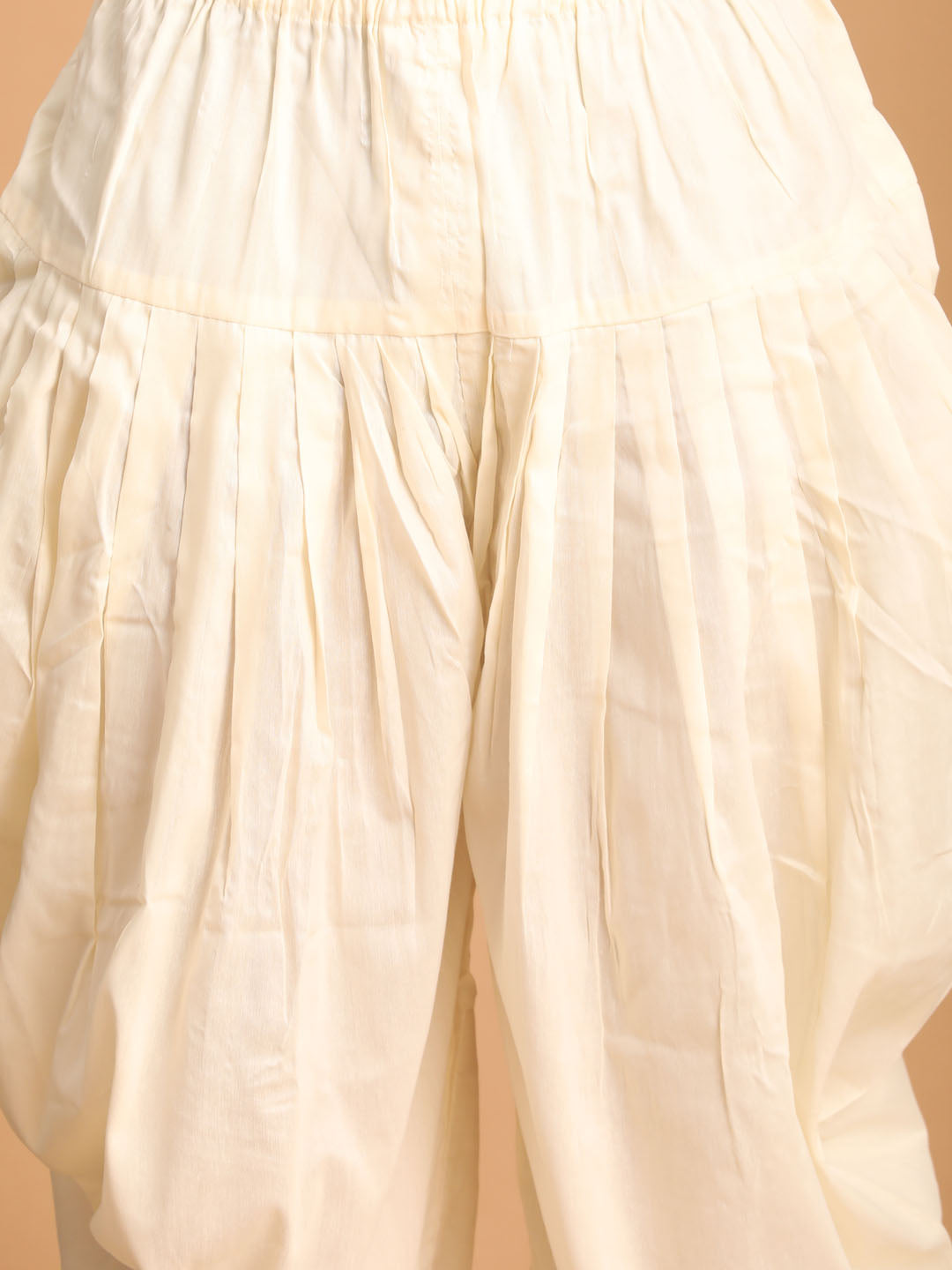 Men's Pink Mirror Indo Western Sherwani With Dhoti Set