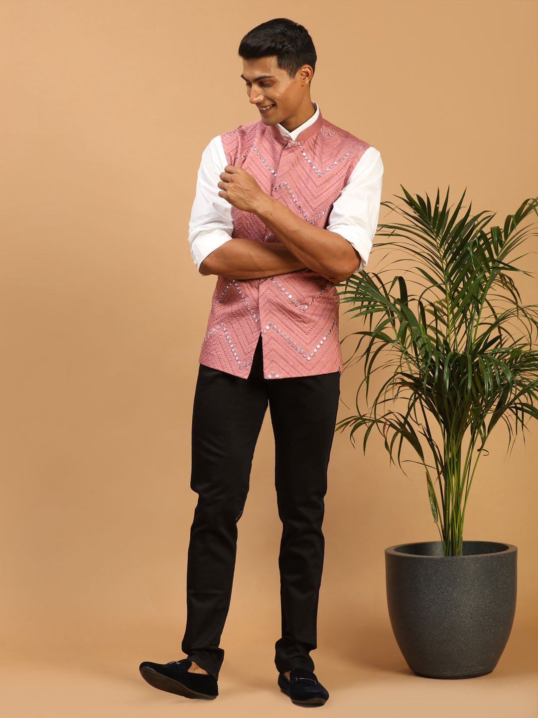 Men's Onion Pink Mirror Jacket